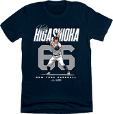 Kyle Higashioka MLBPA Tee Navy T-shirt In The Clutch
